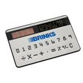 Credit Card Size Solar Powered Calculator